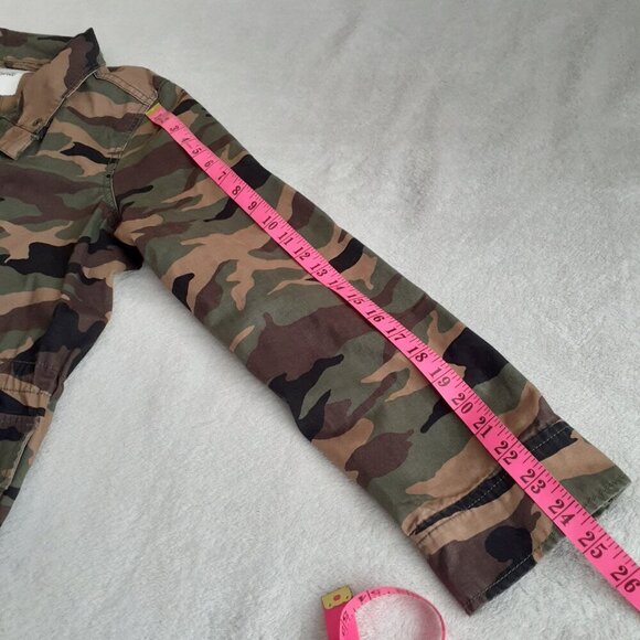 Madewell Women's Size XL Camo Dispatch Canvas Military Jacket - Picture 14 of 14